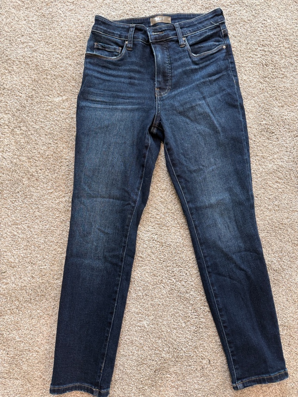Kut from the Kloth Dark Indigo High-Rise Jeans